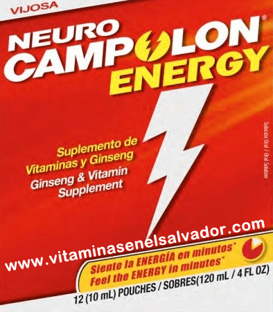 neuro campolon energy vitaminasenelsalvador