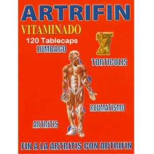 Vida sin dolor con ARTRIFIN VITAMINADO 120 Tabletas