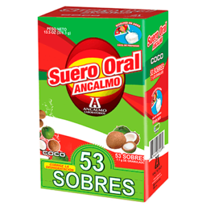 SUERO ORAL DE ANCALMO EN POLVO SOBRE 4PACK - COCO