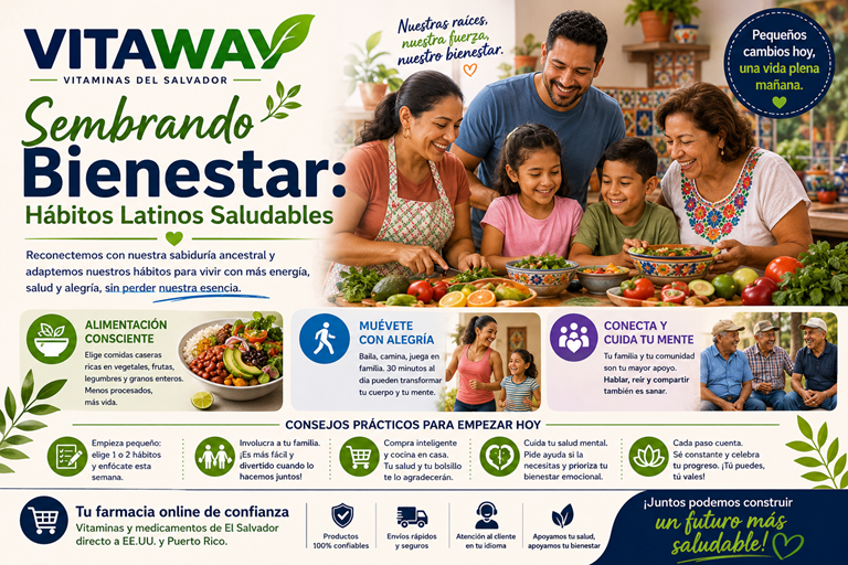 Sembrando Bienestar: Hábitos Latinos Saludables