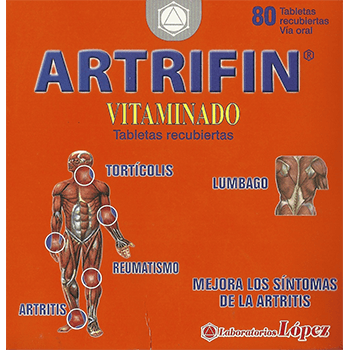 ARTRIFIN VITAMINADO 20 SOBRES DE 4 TABLETAS - Suplemento Articular
