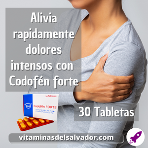 CODOFEN FORTE 500 MG/30 MG TABLETA - 30 Tabletas
