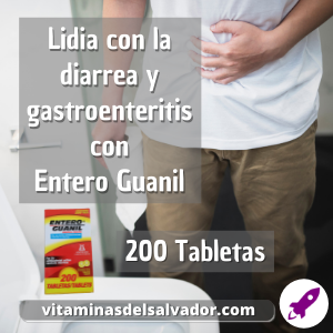 ENTERO GUANIL 200 MG TABLETA - 200 Tabletas de NIFUROXAZIDA