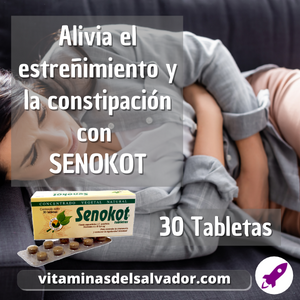 SENOKOT TABLETAS - 30 Tabletas Laxantes