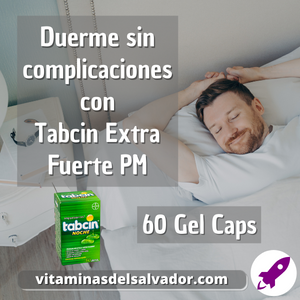 TABCIN ANTIGRIPAL EXTRA FUERTE NOCHE 60 Cápsulas de Gelatina Suave
