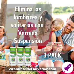 VERMEX 100 MG/5ML SUSPENSIÓN PEDIÁTRICA - TRIPACK